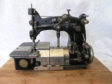 Rarissima antica macchina da cucire UNION SPECIAL 15400 AA 1930 Singer Howe Peugeot