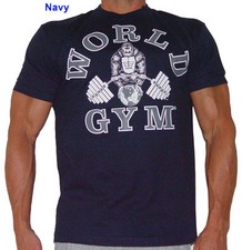 W101 Maglietta World Gym Logo