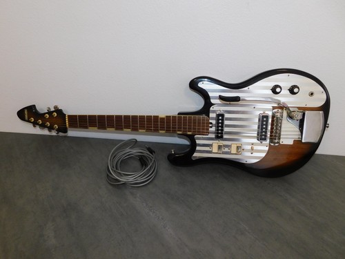 Vintage silvertone teisco 1436 - silvertone,