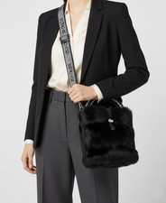 Hogan Donna Nero Pelliccia