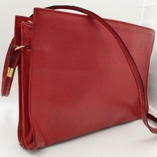 Borsa a tracolla Valentino borsetta pelle rossa autentica