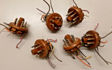 5x ZOCCOLO OCTAL 6L6 EL 34 KT 88 6SN7