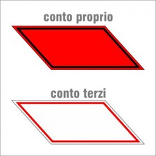 Kit contrassegni adesivi