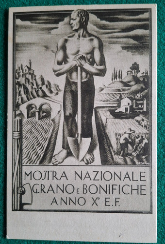 1932 mostra nazionale grano - mostra,