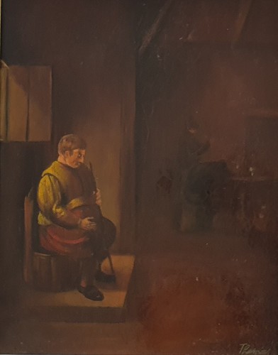 Dipinto padrone di casa - dipinto:, il