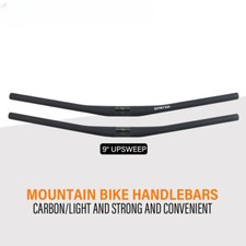 Manubrio bici mtb fibra di