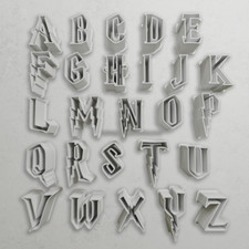 Lettere Alfabeto Harry Potter Set  cookie cutter Formina tagliabiscotti