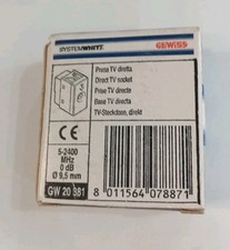 Gewiss gw20381 presa - gewiss,