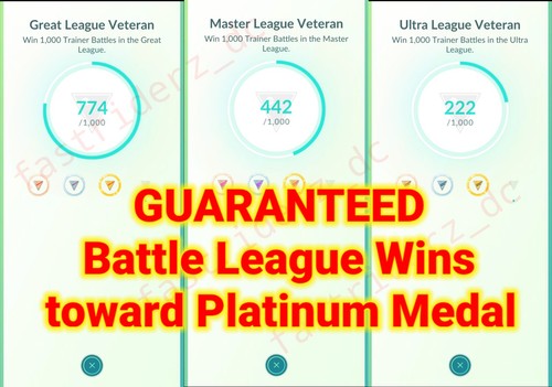 Pokémon battle wins 20 - wins, go