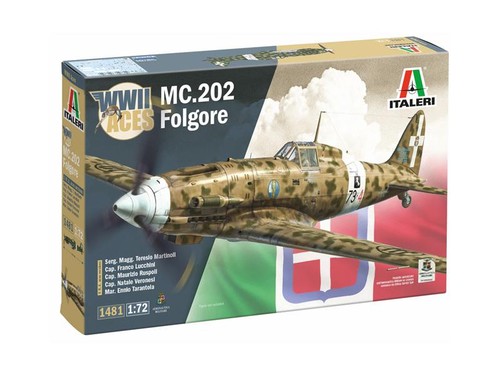 Italeri 202 folgore - 1:72, mc.202
