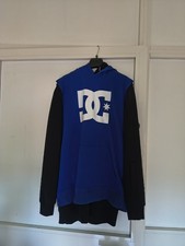 Felpa DC Dryden Tg. M Blu Uomo DWR Tecnica Snowboard Sci