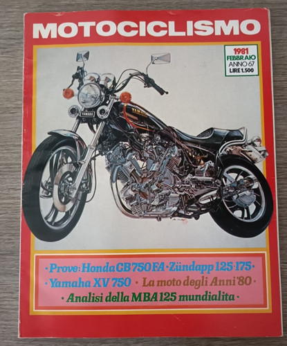 Motociclismo 1981 honda - motociclismo,