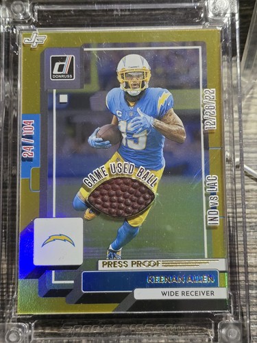 Keenan allen 104 - donruss, gold