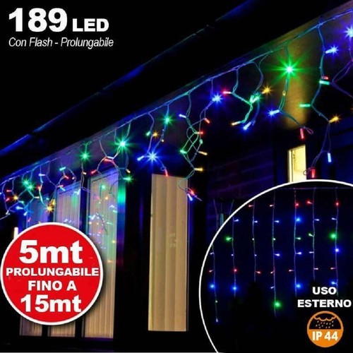 Tenda cascata luminosa - tenda,