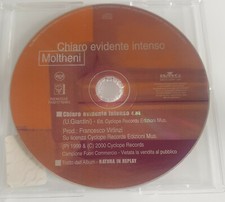  Moltheni ‎– Chiaro Evidente Intenso cd singolo Promo Raro 1999