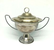 Zuccheriera in argento 800