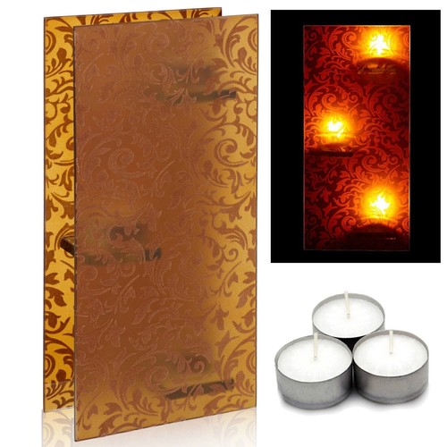 Portacandele vetro tealight - in,