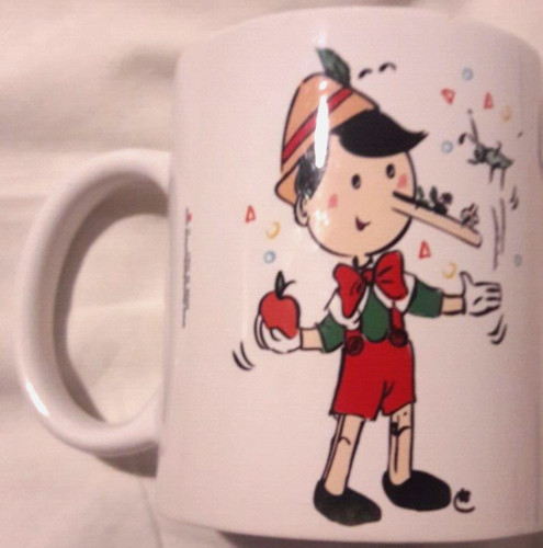 Pinocchio tazza mug in - te,