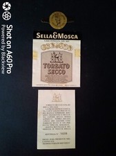 TORBATO SECCO 1970 RISERVA NUMERATA SAN FLORIANO - SELLA & MOSCA - ETICHETTA - É