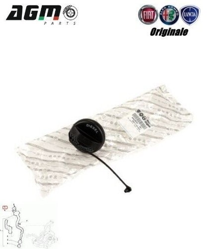 Tappo serbatoio diesel - tappo,