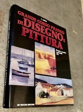 Libro F. Asins GRANDE CORSO PRATICO DI DISEGNO E PITTURA / De Vecchi 1988