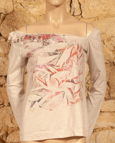 Top manica lunga marithe - manica,