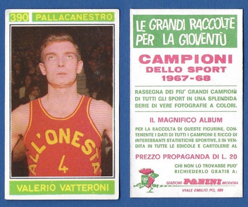 Figurina campioni dello sport - figurina,