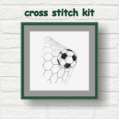 Kit punto croce pallone