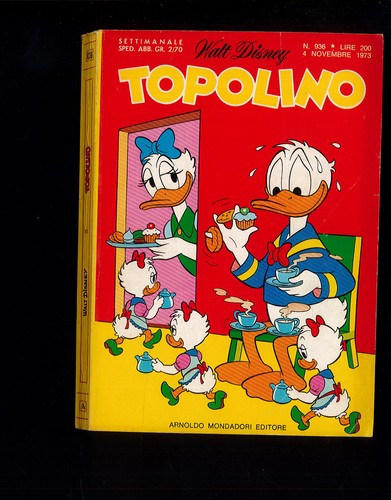 Topolino 936 del - topolino, 4/11/1973