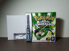 only box pokemon Smeraldo gameboy - gb gba gbc nintendo - solo scatola