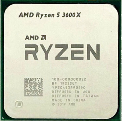 Amd ryzen 3600x processore - 5,