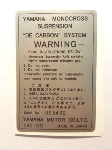 Adesivo yamaha mono - yamaha,