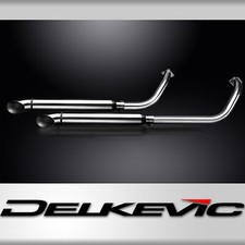 HONDA VT750 SHADOW SPIRIT 08-18 SCARICO COMPLETO 2-2 550mm SILENZIATORE PERSONALIZZATO TURN