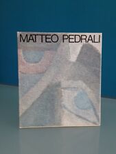 Libro "Matteo Pedrali pittore", raccolta opere 1974 ( con 124 tavole).