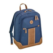 Zaino blu cognac 30 x 14 x 40