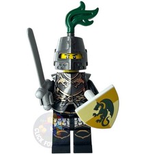 LEGO Castle Kingdoms Dragon Knight Minifigure cas452 dal Castello del Re 7946