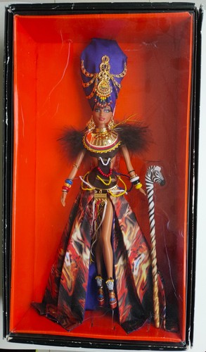 Barbie gold label - label, tribal