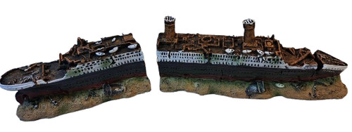Ornamento acquario titanic - ornamento,