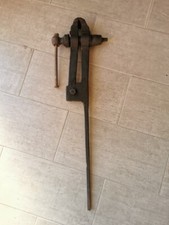 Antica morsa da lavoro da