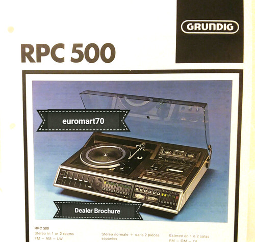 Grundig rcp500 amplificatore - grundig,
