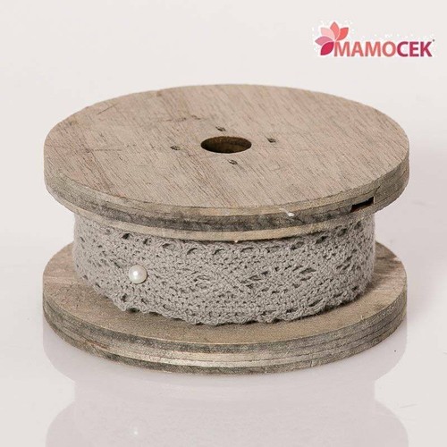 Rocchetto legno rotolo pizzo - rocchetto,