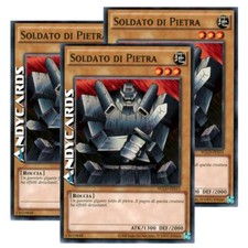 3x SOLDATO DI PIETRA • (Giant Soldier Of Stone) • Comune • YGLD ITA15 • YUGIOH!