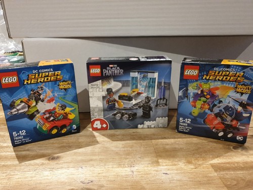 Lot lego black panther - black,