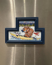 Illustrazione Orso Kayak ACEO