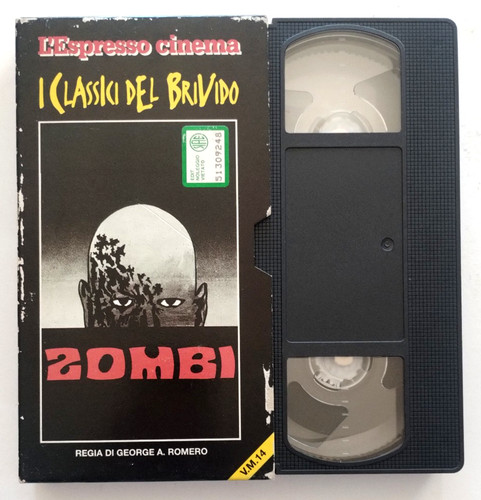 Vhs zombi film horror george - vhs,