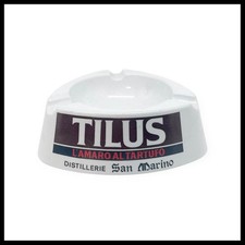 1970/80ca * Posacenere in Melamina "Tilus – Amaro al Tartufo, Distillerie San Ma