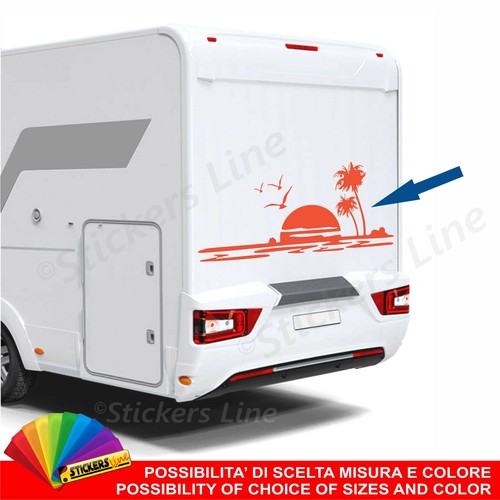 Adesivo per camper mare - adesivo,