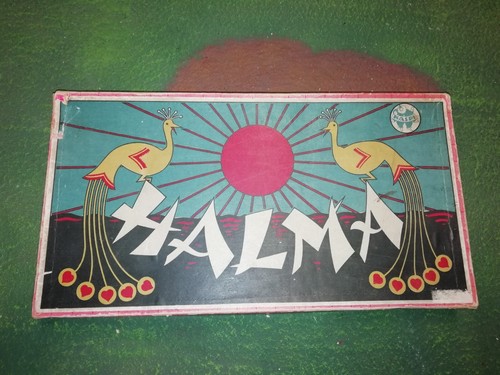 Gioco epoca halma - d'epoca, tavolo