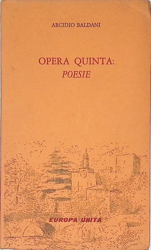 Opera quinta poesie - opera, quinta.