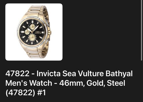 Orologio uomo invicta - uomo, (47822)